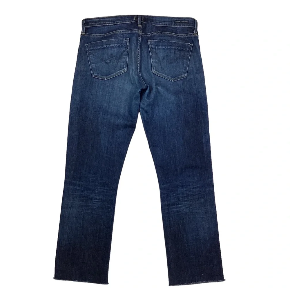 COH Citizens of Humanity Ava Low Rise Straight Leg Cropped Jeans - Picture 4 of 14